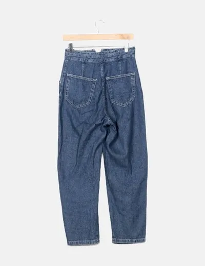 Pull&Bear Jeans azul slouchy